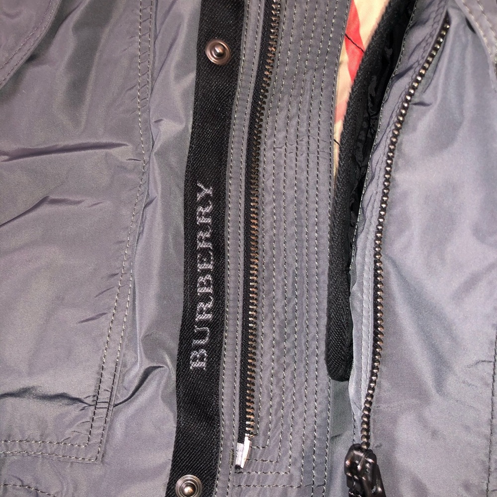 Burberry Lined Raincoat, Size 10 - Picture 4 of 7